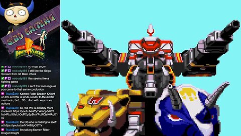 Power Rangers Stream - Mighty Morphin Power Rangers (Game Gear)