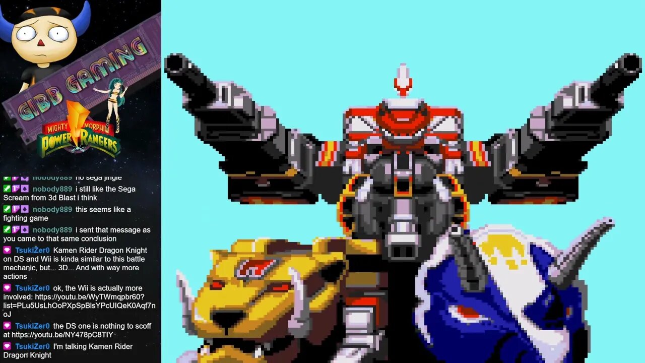Power Rangers Stream - Mighty Morphin Power Rangers (Game Gear)
