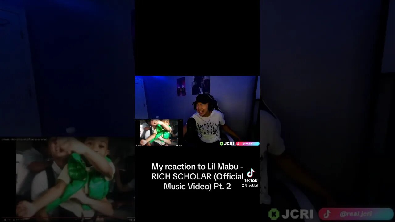 My reaction to Lil Mabu - RICH SCHOLAR (Official Music Video) Pt. 2