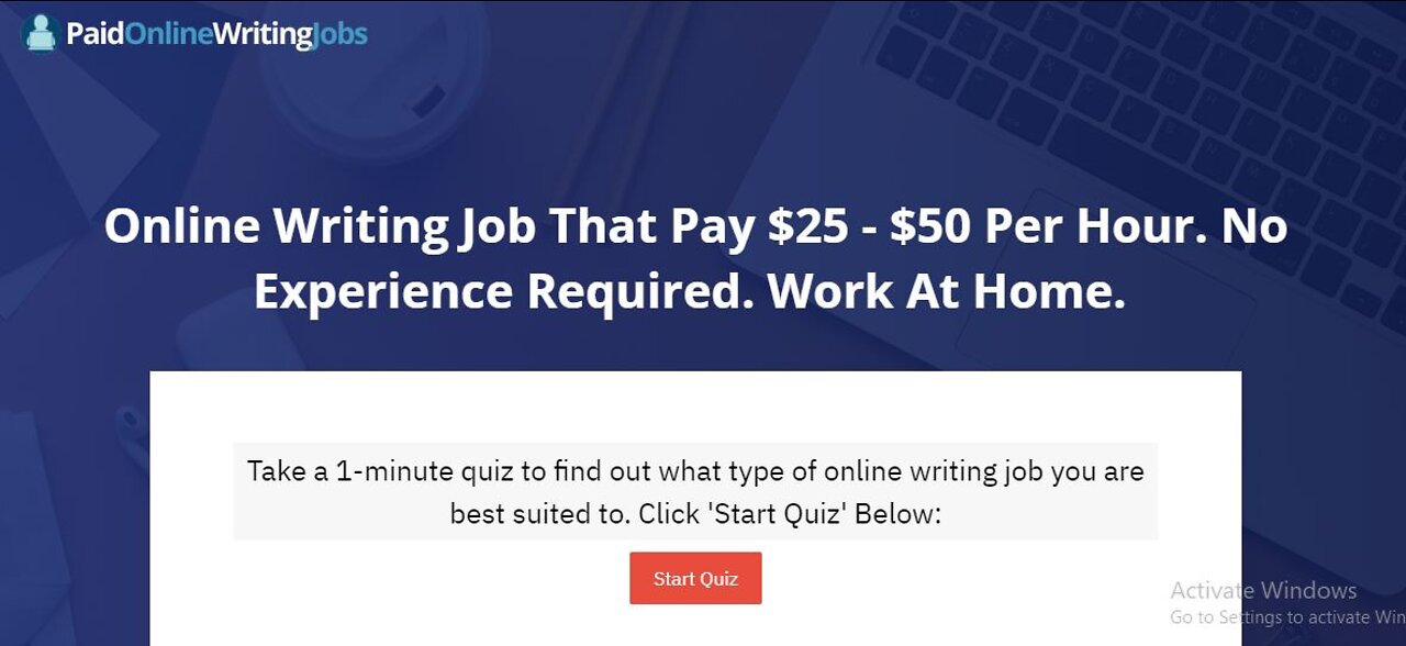 Online Writing Job That Pay $25 - $50 Per Hour