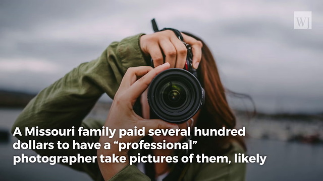 Family Crying Laughing After 5 Pictures from ‘Professional’ Photo Shoot Arrive