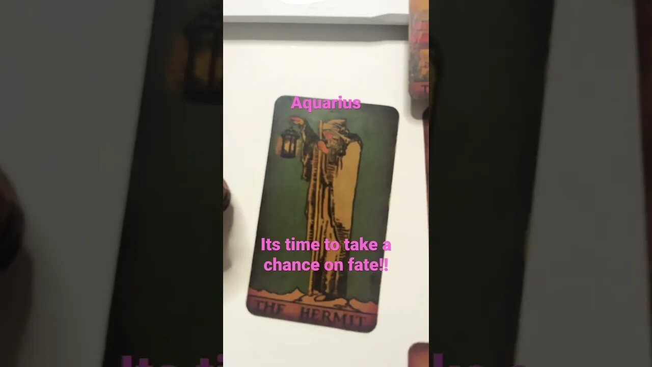 ♒️ Aquarius time to take control of the situation #tarot #aquarius #shorts