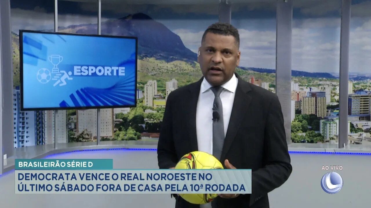 Brasileirão Série D: Democrata Vence o Real Noroeste no Último Sábado Fora de Casa pela 10ª Rodada.