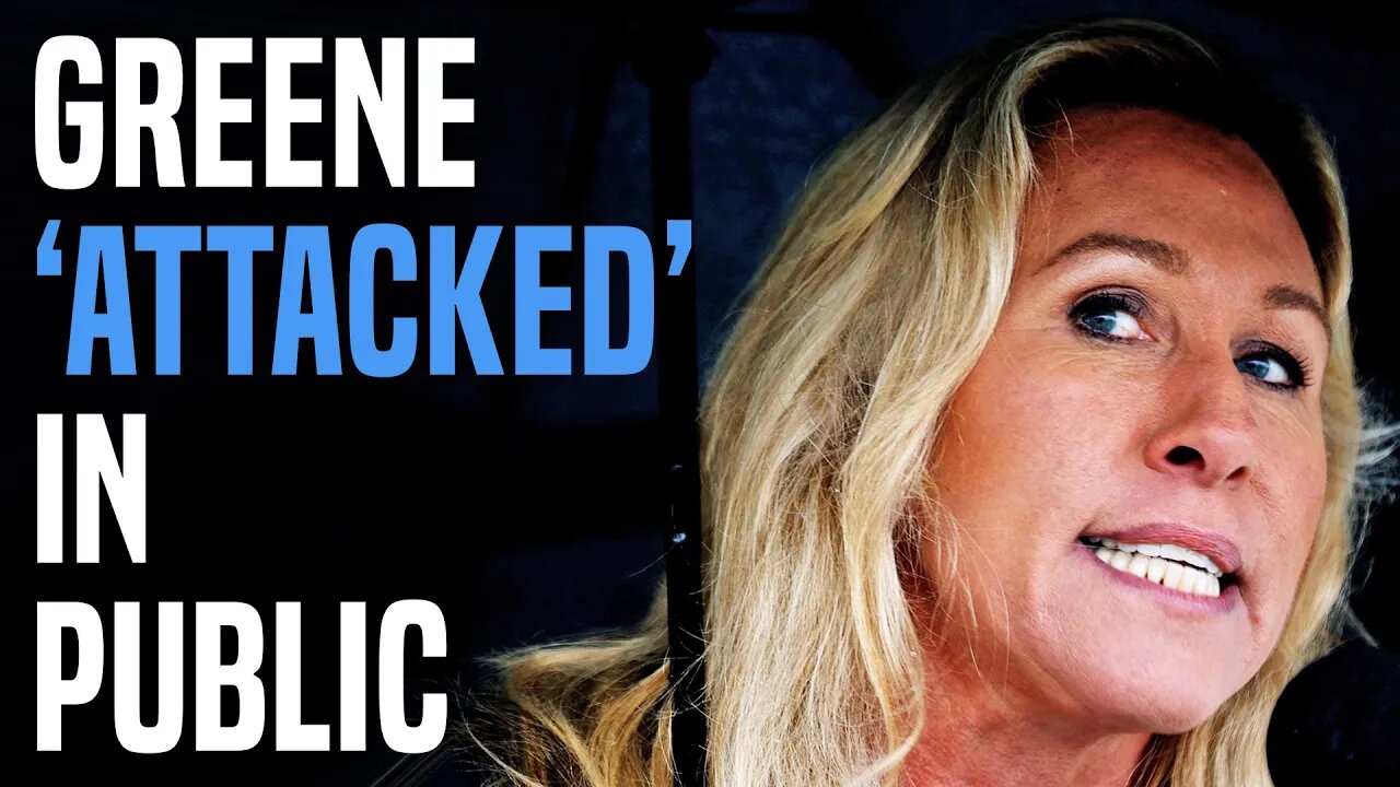 Marjorie Taylor Greene "attacked" at a restaurant