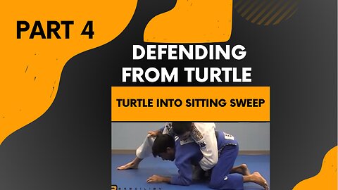 Defending from Turtle (Part 4 of the complete seminar) Turtle into sitting Sweep