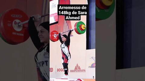 Pra variar Sara Ahmed dominando e levando ouro. #Shorts