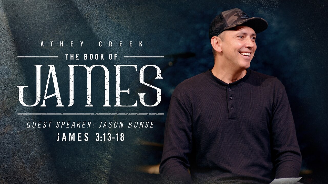 July 27, 2024 | James 3:13-18 | Guest Speaker: Jason Bunse