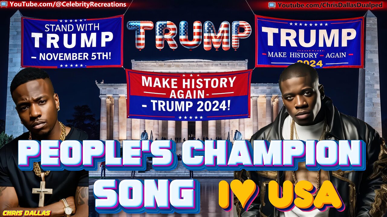 Trump The People’s Champion Song! Truth Over Lies! November 5th For The Win! Victory Secured!