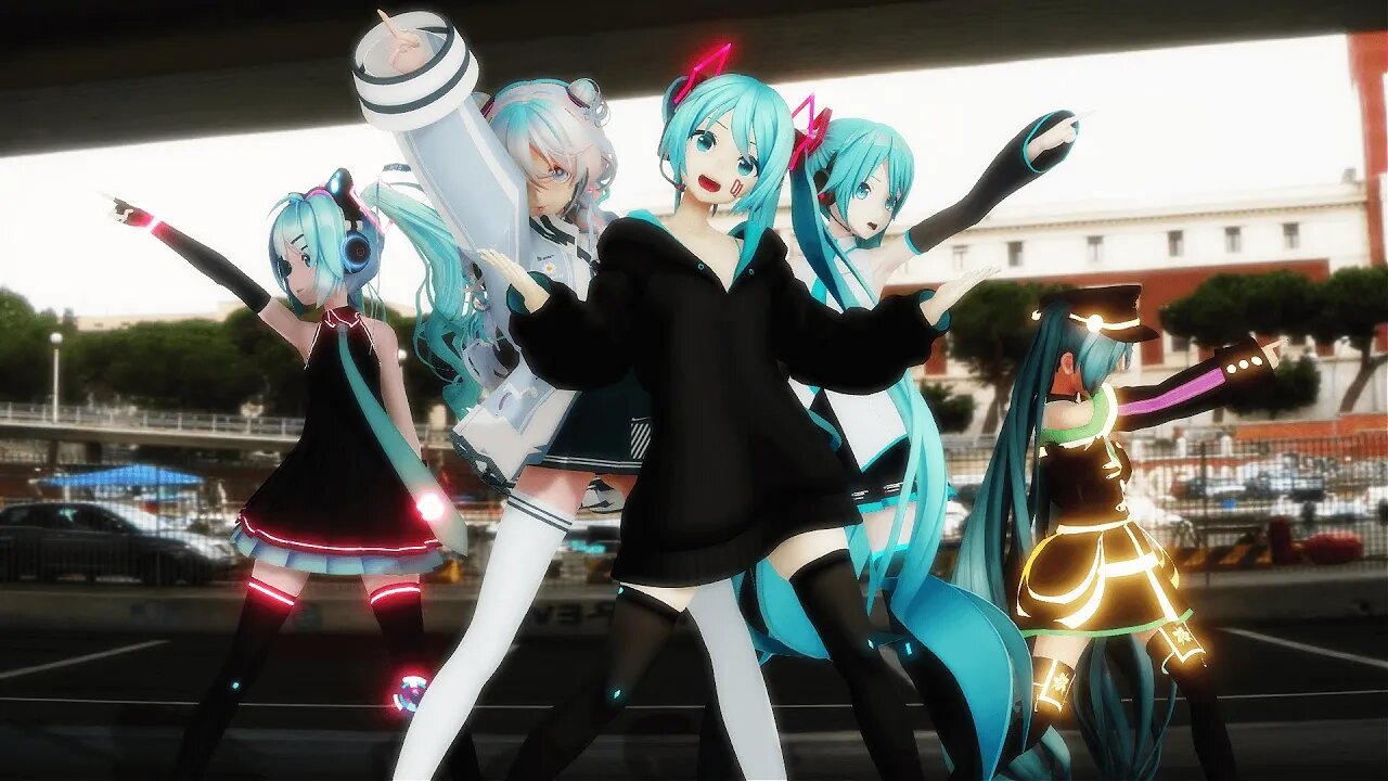 🅼🅼🅳 5 HATSUNE MIKU Appeared IRL! As You Like It / お気に召すまま [Vocaloid]