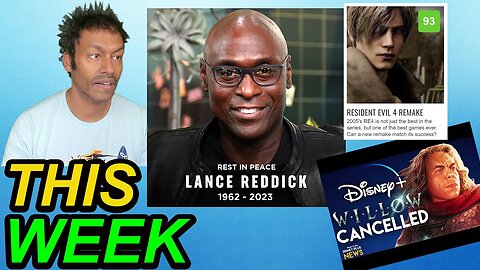 RIP Lance Reddick, Woke WILLOW Show Cancelled - Pop Culture News of the Week