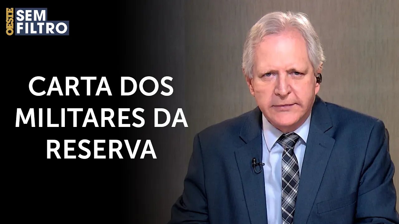 Augusto Nunes: ‘Militares são profissionais, mas são cidadãos normais’ | #osf