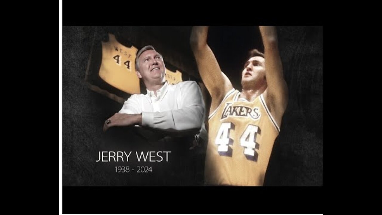 highlights, jerry west moment of silence, jerry west rip,