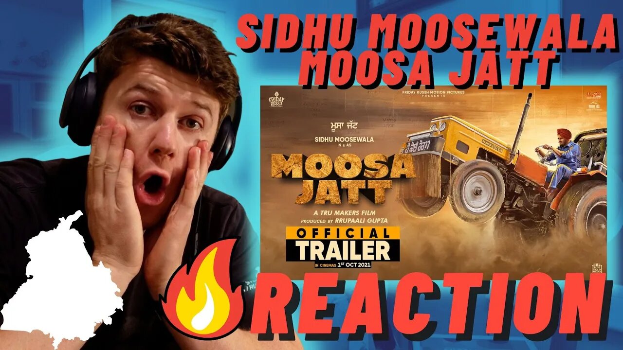 MOOSA JATT (Official Trailer) Sidhu Moose Wala | IRISH REACTION