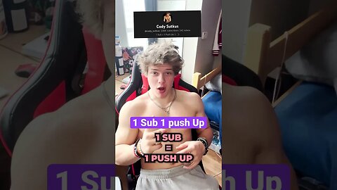 1 Sub = 1 Push Up