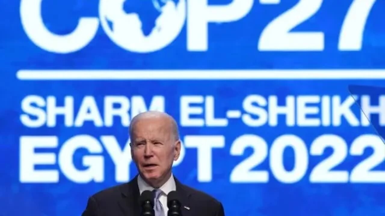 Biden offers Environmental Reparations to Foreign Countries??!!!!