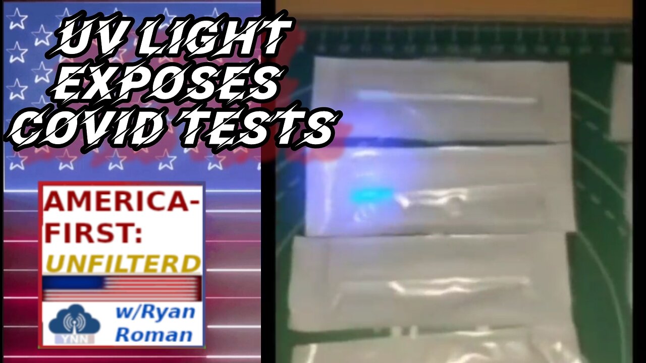 Nano Technology Found in Covid-19 Test Swabs Exposed by UV Light | AFU