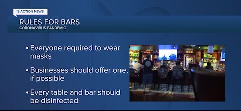 New rules for when bars reopen