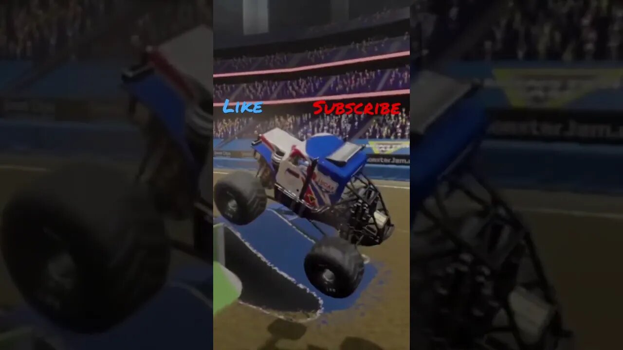 Lucas oil Stabilizer freestyle #monsterjam #youtubeshorts #youtube