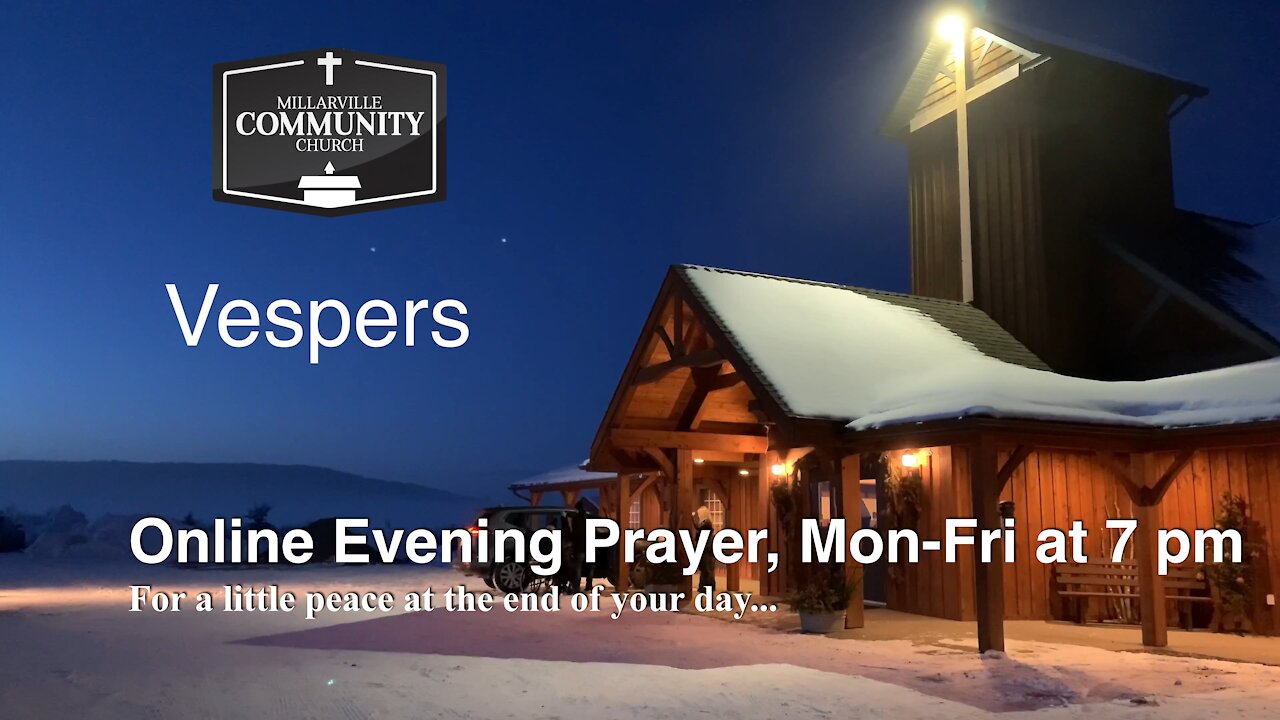 VESPERS THURS 2-25-2021 RETURN 1 Samuel 7:1-17