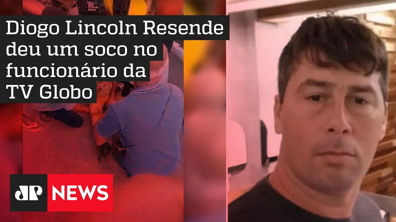 Homem que agrediu cinegrafista na porta da casa de Jefferson é indiciado por lesão corporal