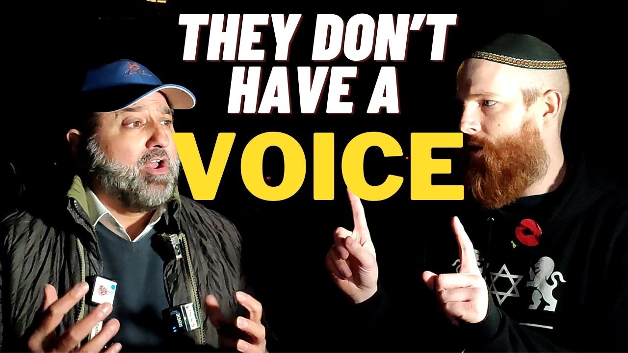 Actions Speak Louder Than Words! Abbas VS Visitor | Speakers corner