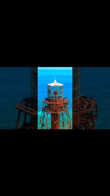 The Oldest reef Lighthouse in the Florida Keys #savecarysfortlighthouse #keylargo