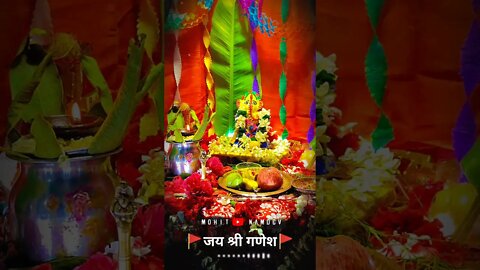 Ganpati Bappa Status Video || Morita Bappa Moriya Re #shorts #trending #ganapatibappamorya