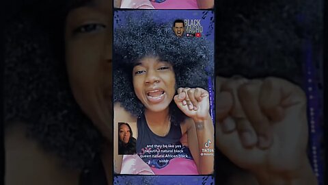 Beautiful Black Natural African Sista!