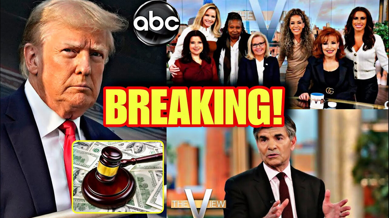 ABC Producers RUSH to SHUTDOWN ‘The View’ after Trump Wins MAJOR Lawsuit