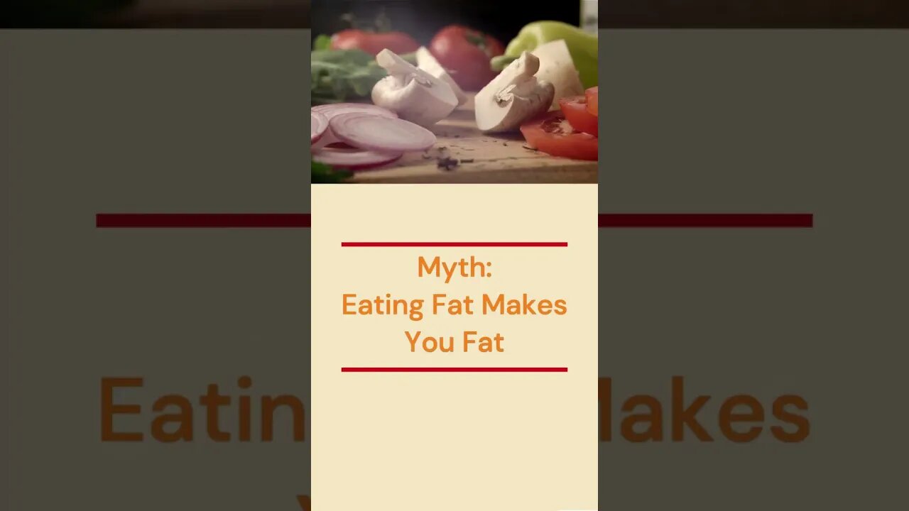 Eating Fat Makes You Fat #health #diet #fitness #nutrition