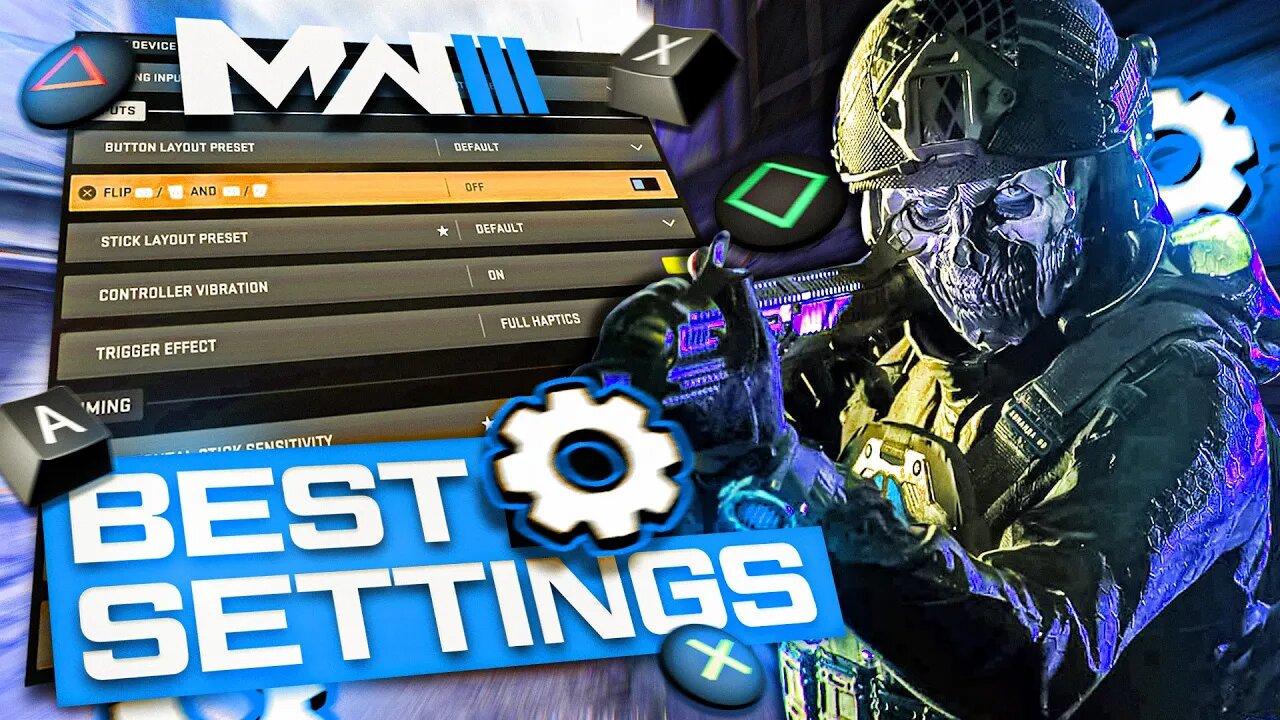 BEST SETTINGS FOR MODERN WARFARE 3 (BOOST FPS, REDUCE LAG, INCREASE AIM ASSIST)