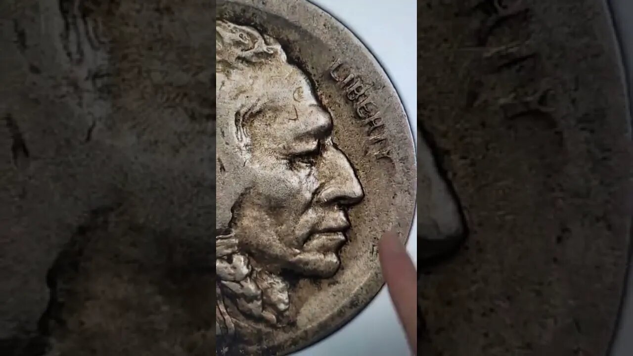 Beat Up Buffalo Nickel Coin Sold for $100 #shorts #coin