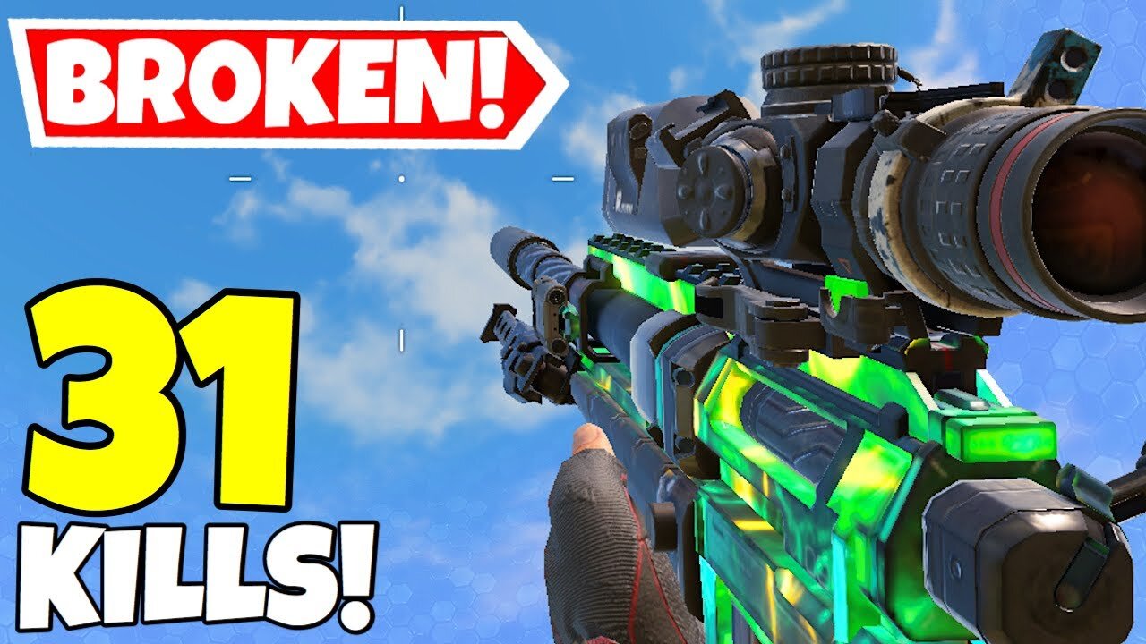 cod gameplay by sniper with 31 kills