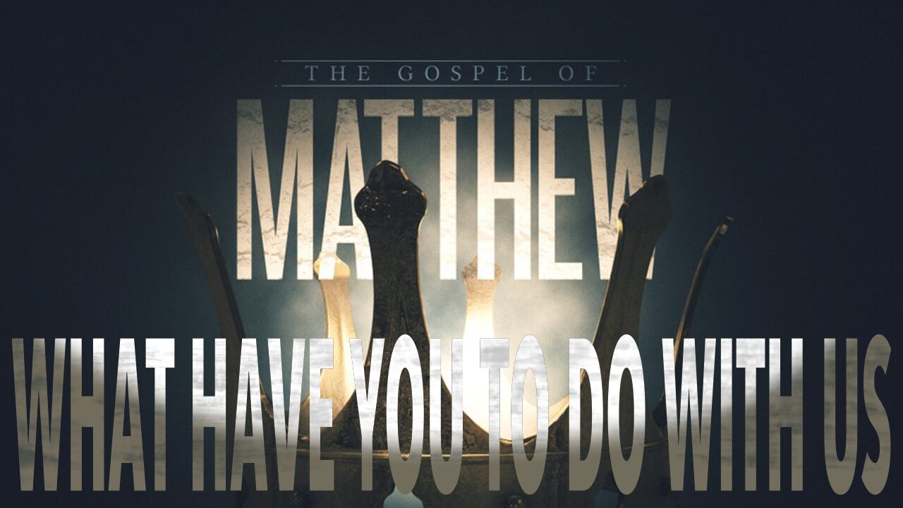 What have you to do with us, O Son of God | Traditional service