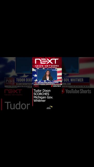Tudor Dixon SCORCHES Michigan Gov. Whitmer #shorts