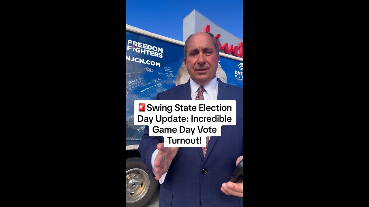 🚨Swing State Election Day Update: Incredible Game Day Vote Turnout!