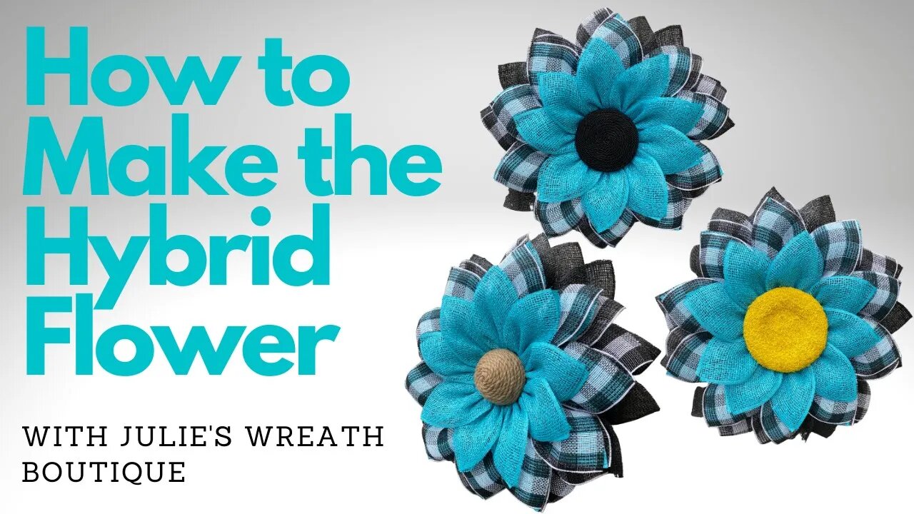 How to Make a Flower Wreath | Crafting for Beginners | Julie's Fused Petal Method | DIY Wreath