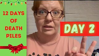 DAY 2 DEATH PILE VLOG Christmas Reseller Listing eBay Poshmark Mercari