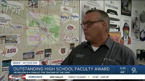 Teacher of the Year finalist pushing students to be better people