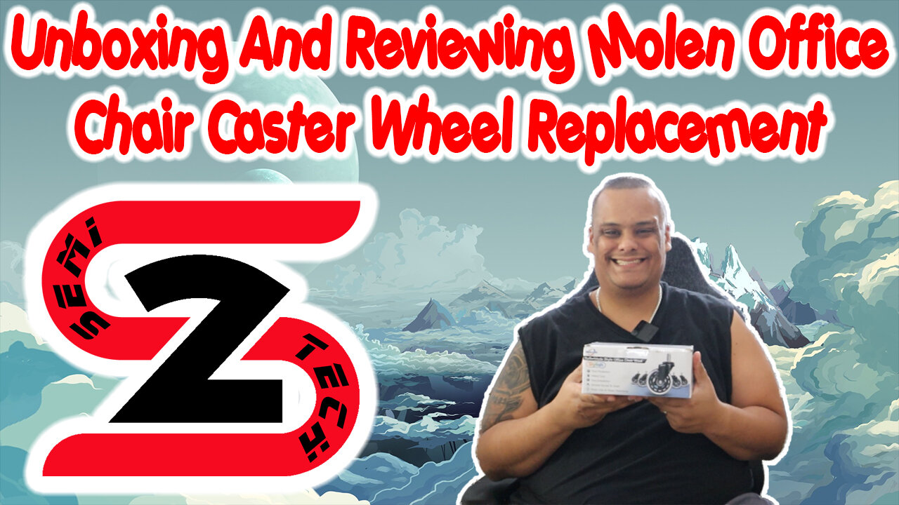 Unboxing And Reviewing Molen Office Chair Caster Wheel Replacement - Must Have