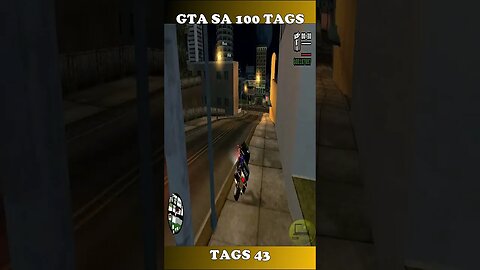 GTA SAN ANDREAS 100 TAGS TAG 43 #shorts #semedissaum #gta