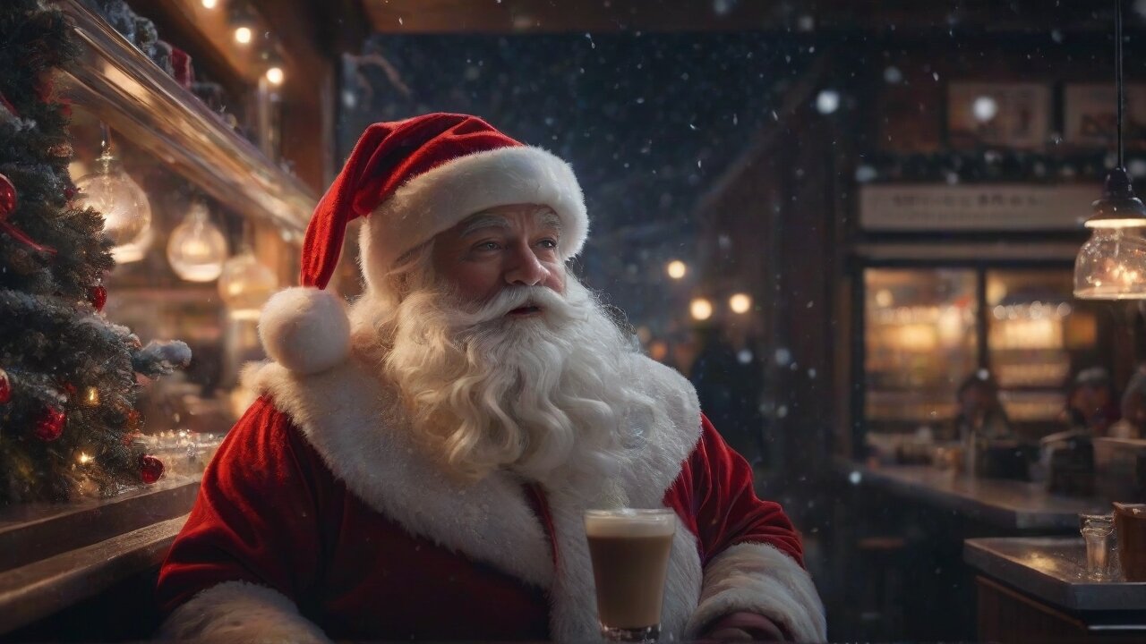 Beautiful Christmas Music and Cafe Ambience 🎄 Christmas Songs for Relaxation, Sleep, Study 🎅🏻