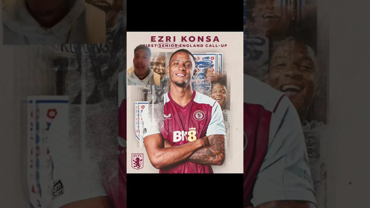 EZRI KONSA GETS CALLED UP TO ENGLAND SQUAD #england #astonvilla #epl #football