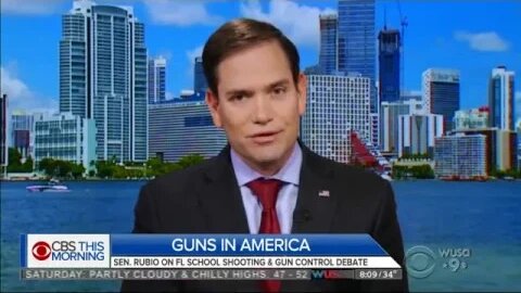 On CBS This Morning, Rubio Discusses North Korea, Gun Safety