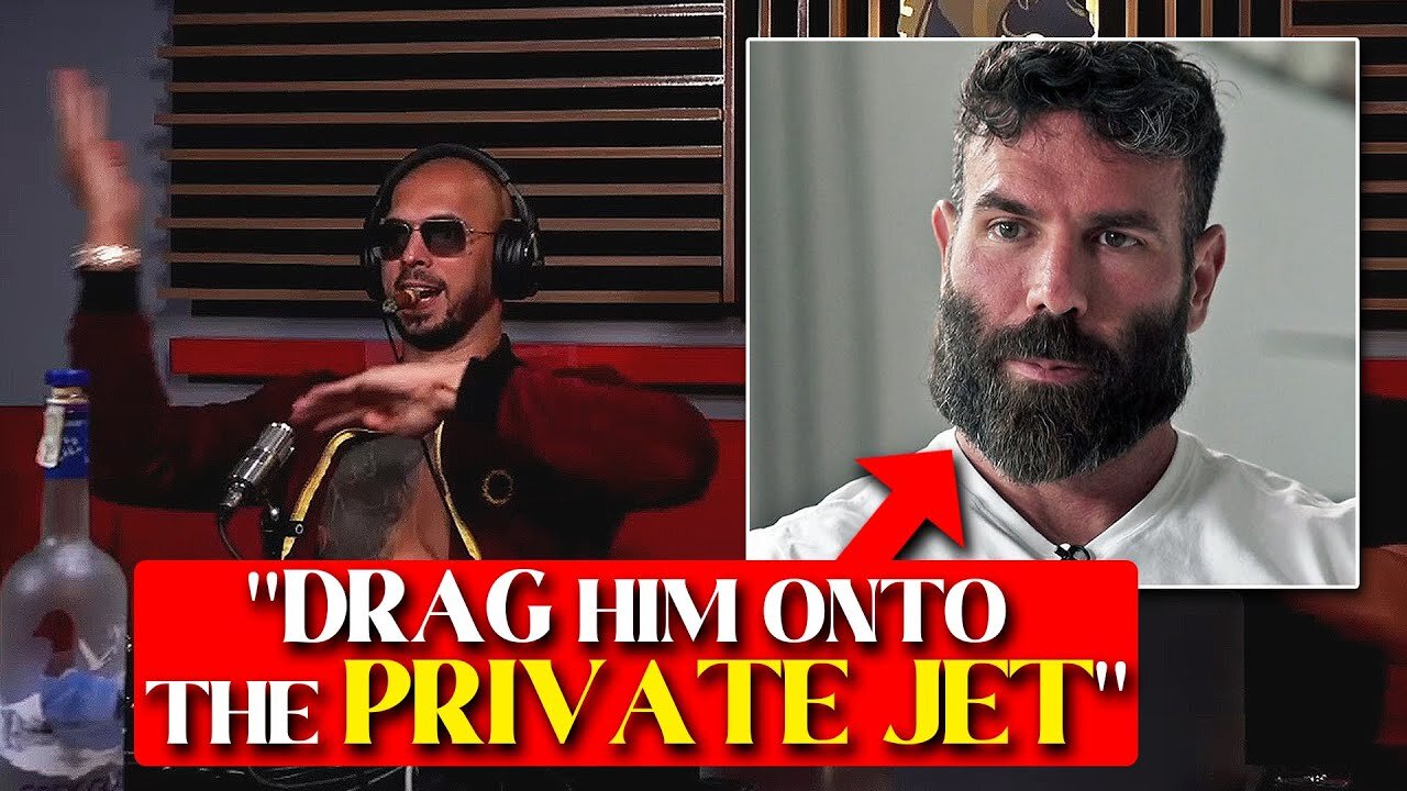 ANDREW TATE STOPS mid-STREAM to PARTY with DAN BILZERIAN