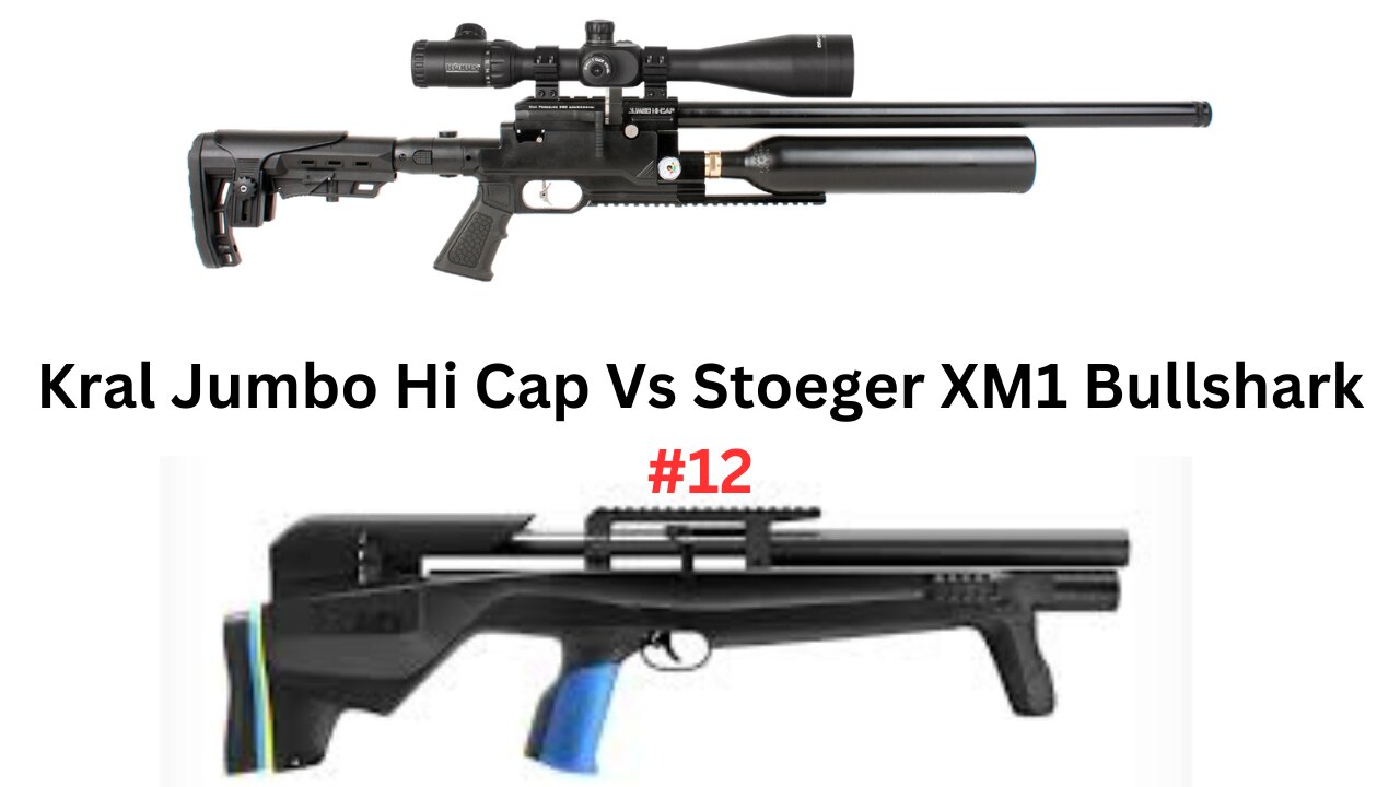 Kral Jumbo Hi Cap Vs Stoeger Xm1 Bullshark