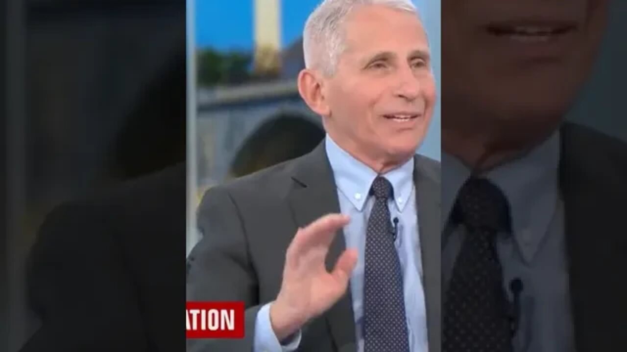 Fauci the teflon gnome, it's everyone else's fault but mine