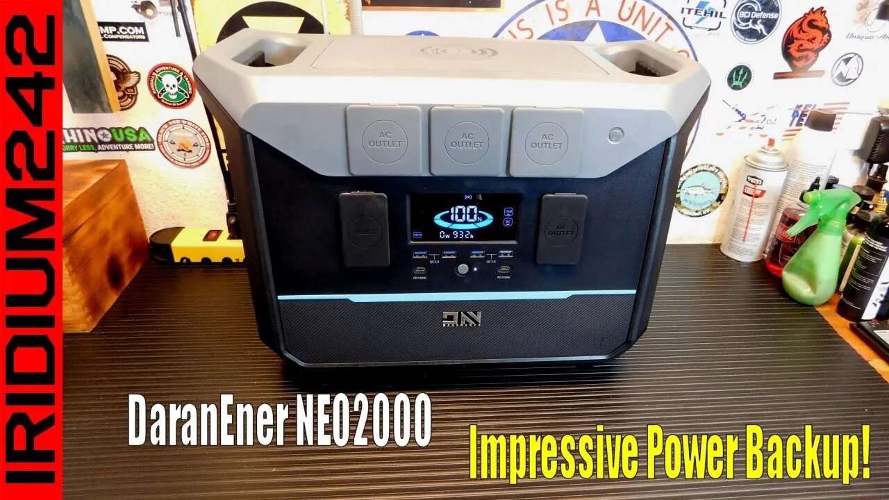 Off Grid Powerhouse - DaranEner NEO2000 - Great Discount Code!