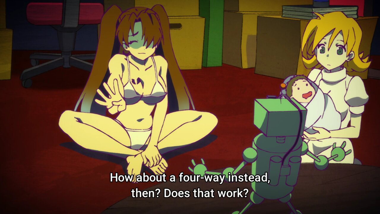 Miku suggests a four-way | Idaten Deities in the Peaceful Generation