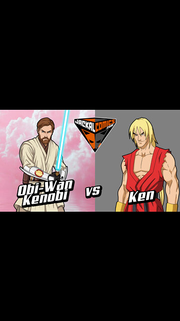 OBI-WAN Vs. KEN - Star Wars Vs. Streetfighter! Universe Battles - Who Would Win In A Fight?